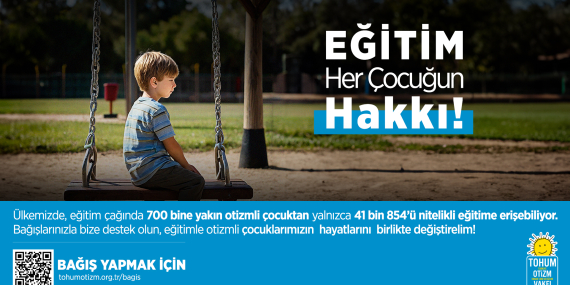 Tohum Otizm Vakfı’ndan Okula Dönüş Kampanyası